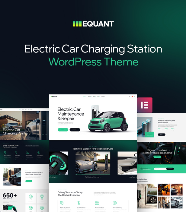 Equant - Electric Car Charging Station WordPress Theme - 4